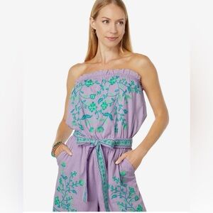 NWT Lilly Pulitzer Strapless Jumper Shorts Size M